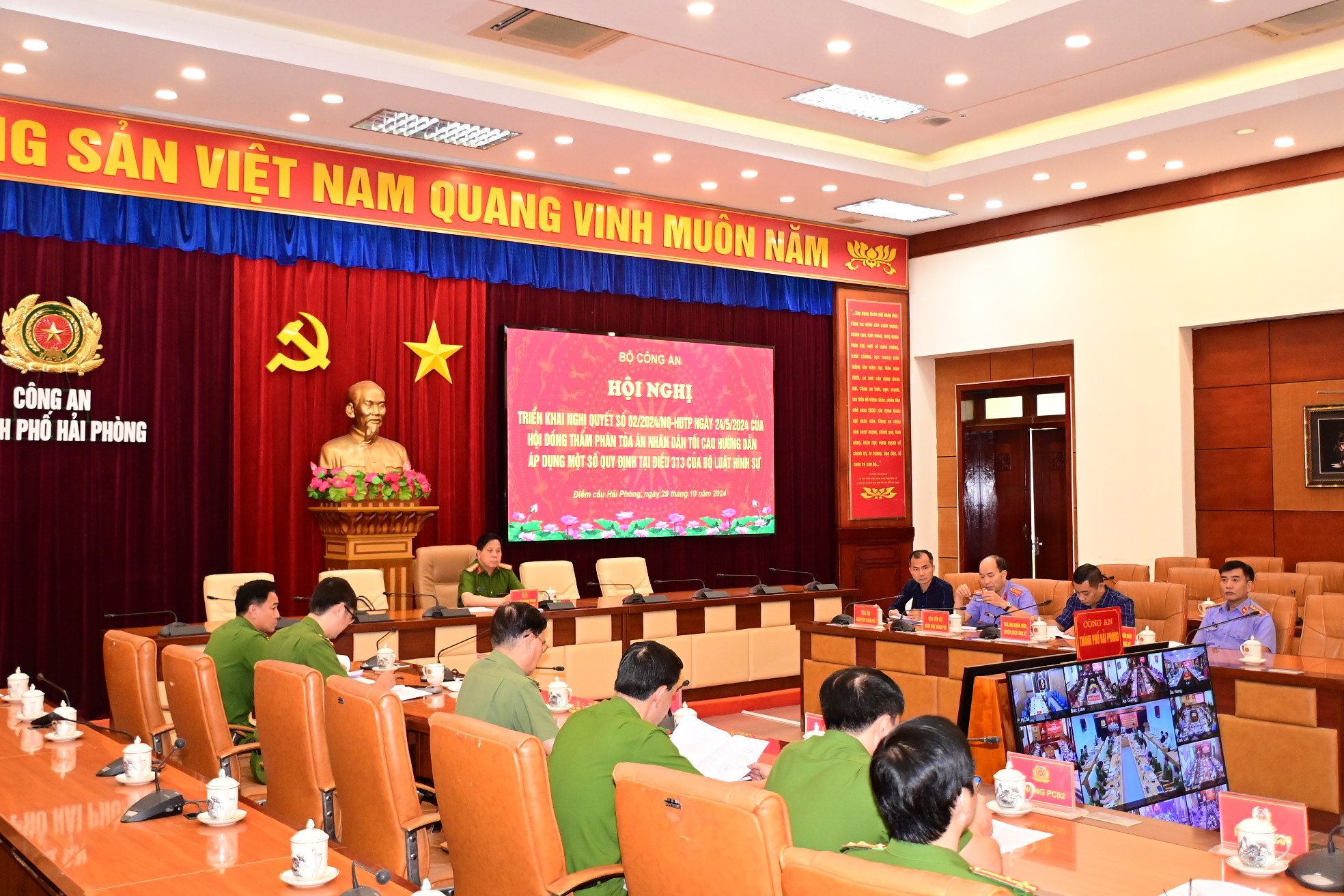 Bộ Công an triển khai Nghị quyết số 02/2024/NQ-HĐTP của Hội đồng thẩm phán TAND tối cao